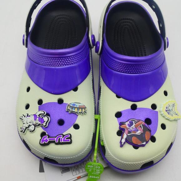 NEW Crocs Classic Clogs Dragon Ball Z Frieza Purple Men\'s 9 Women\'s 11 main image 5